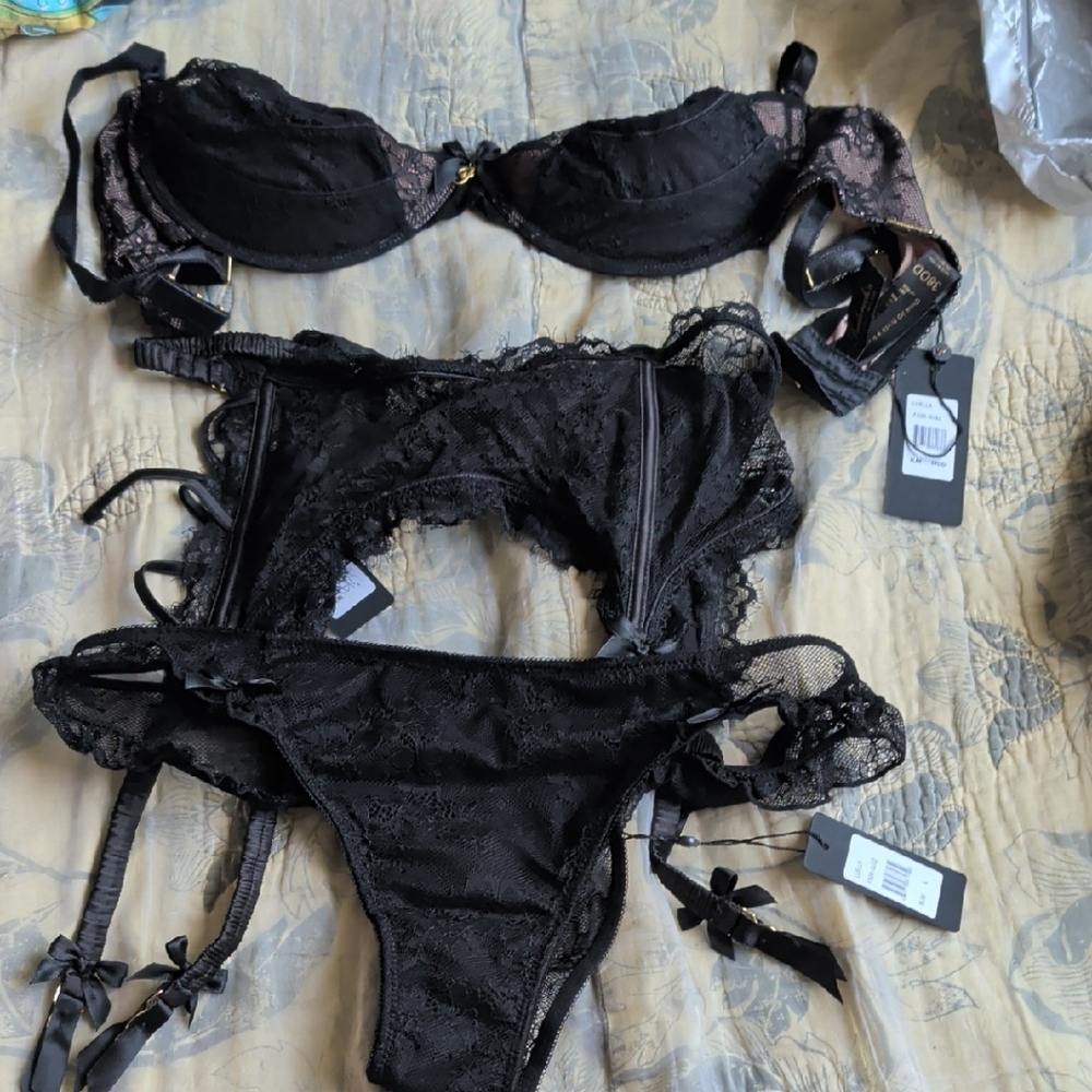 NWT Luella Lingerie Set - Sz L